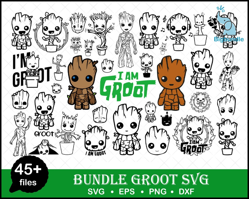 Detail Groot Vector Nomer 56