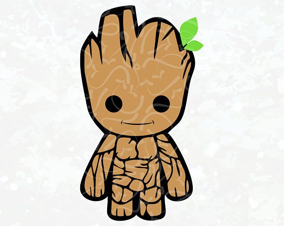 Detail Groot Vector Nomer 8