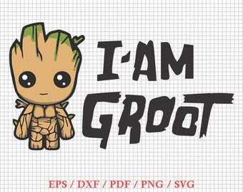 Detail Groot Vector Nomer 9
