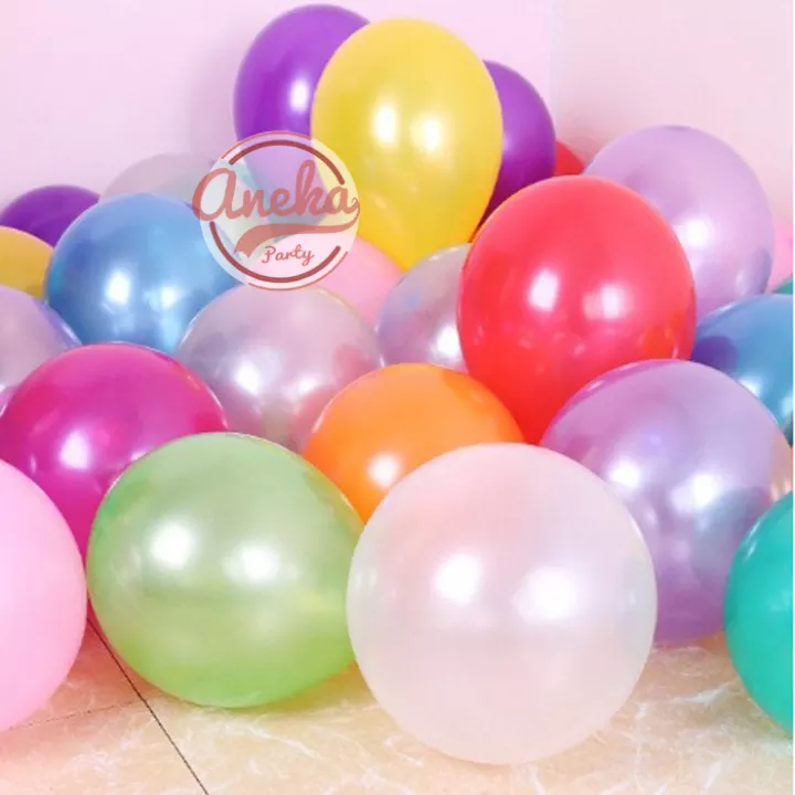 Detail Grosir Balon Metalik Nomer 51