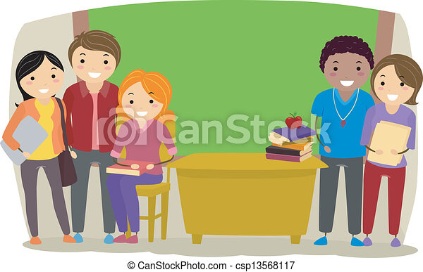 Detail Group Of Teachers Clipart Nomer 33