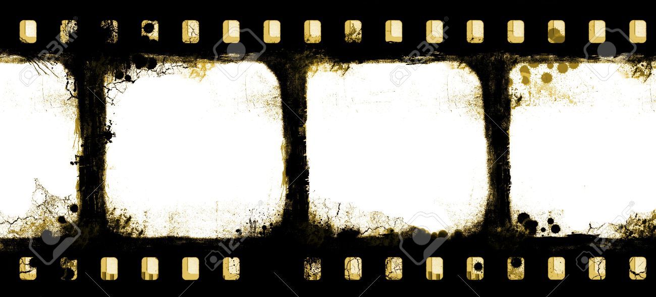 Detail Grunge Film Strip Png Nomer 2