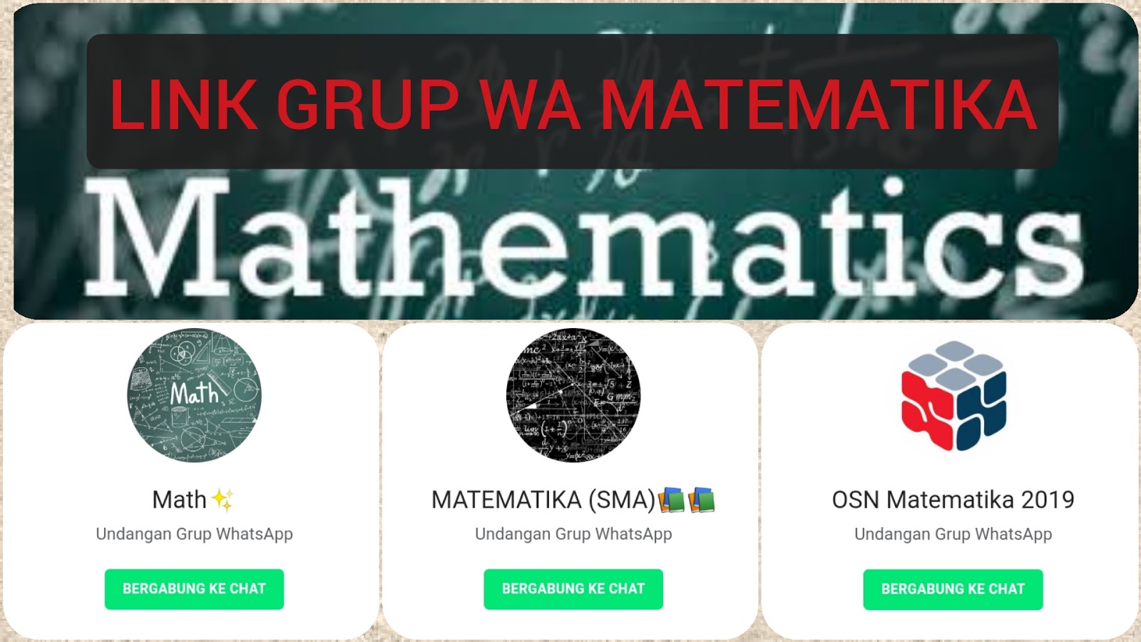 Detail Grup Wa Matematika Nomer 3