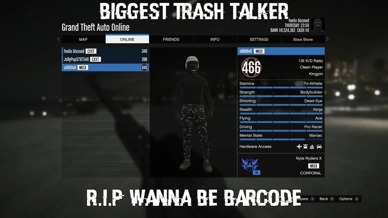 Detail Gta 5 Barcode Names Nomer 5