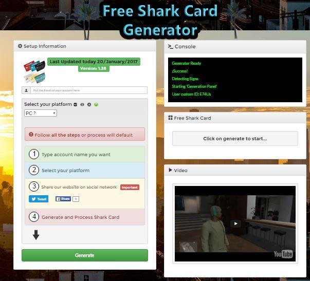 Detail Gta 5 Free Shark Card Code Generator 2020 Nomer 12