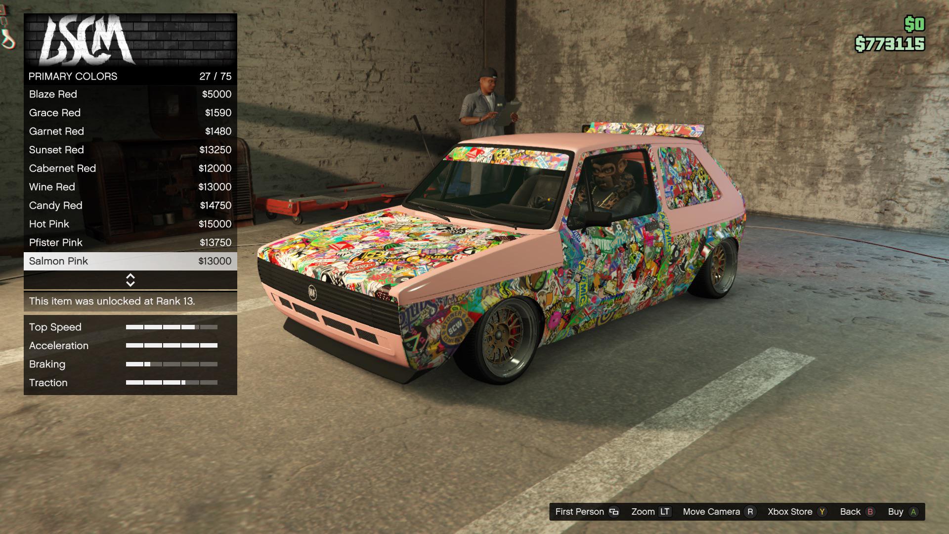 Detail Gta Sticker Bomb Car Nomer 15