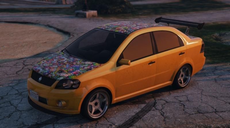 Detail Gta Sticker Bomb Car Nomer 19