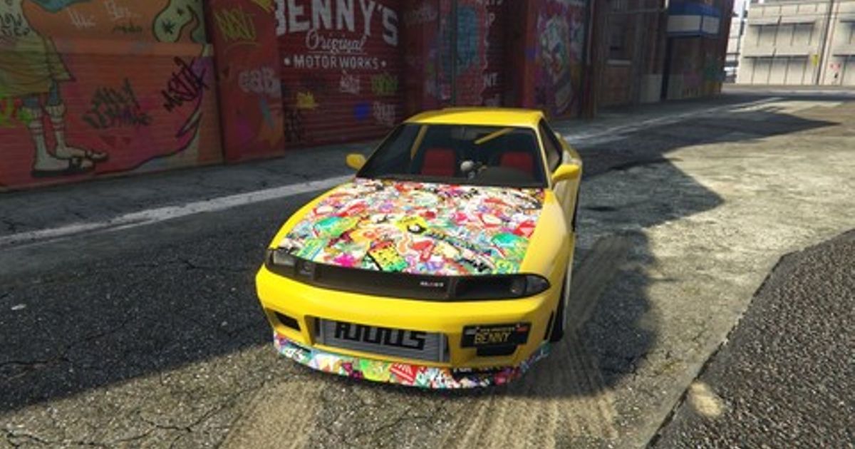 Detail Gta Sticker Bomb Car Nomer 32