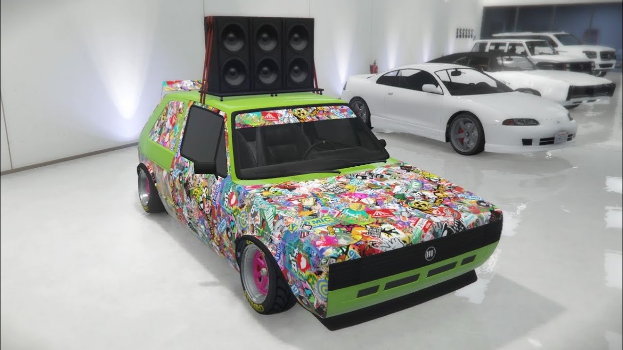 Detail Gta Sticker Bomb Car Nomer 6