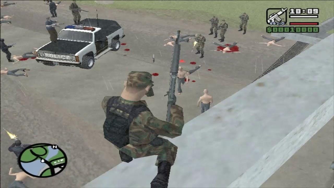 Detail Gta Tentara Vs Zombie Nomer 8