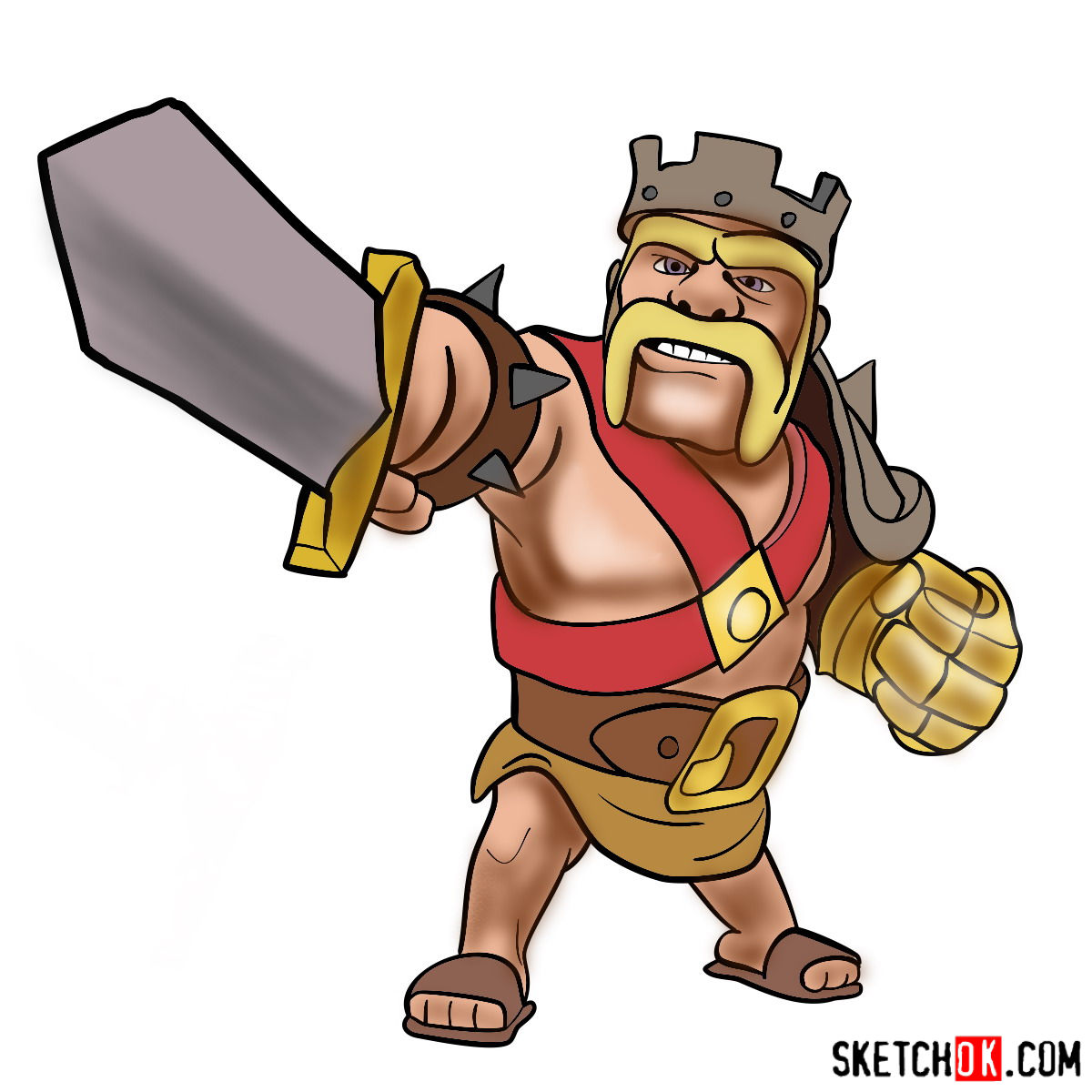 Detail Coc King Nomer 9