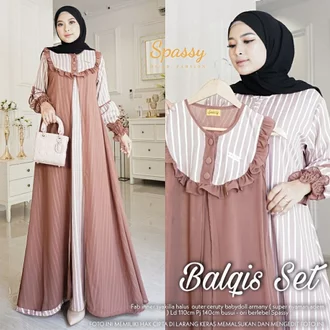 Detail Desain Gamis Modern Nomer 27