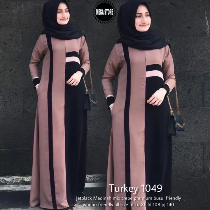 Detail Desain Gamis Simple Nomer 43