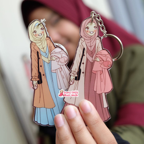 Detail Desain Ganci Unyu Muslimah Nomer 51