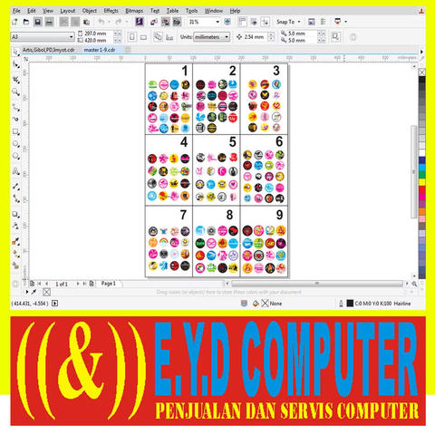 Detail Desain Gantungan Kunci Dengan Coreldraw Nomer 48