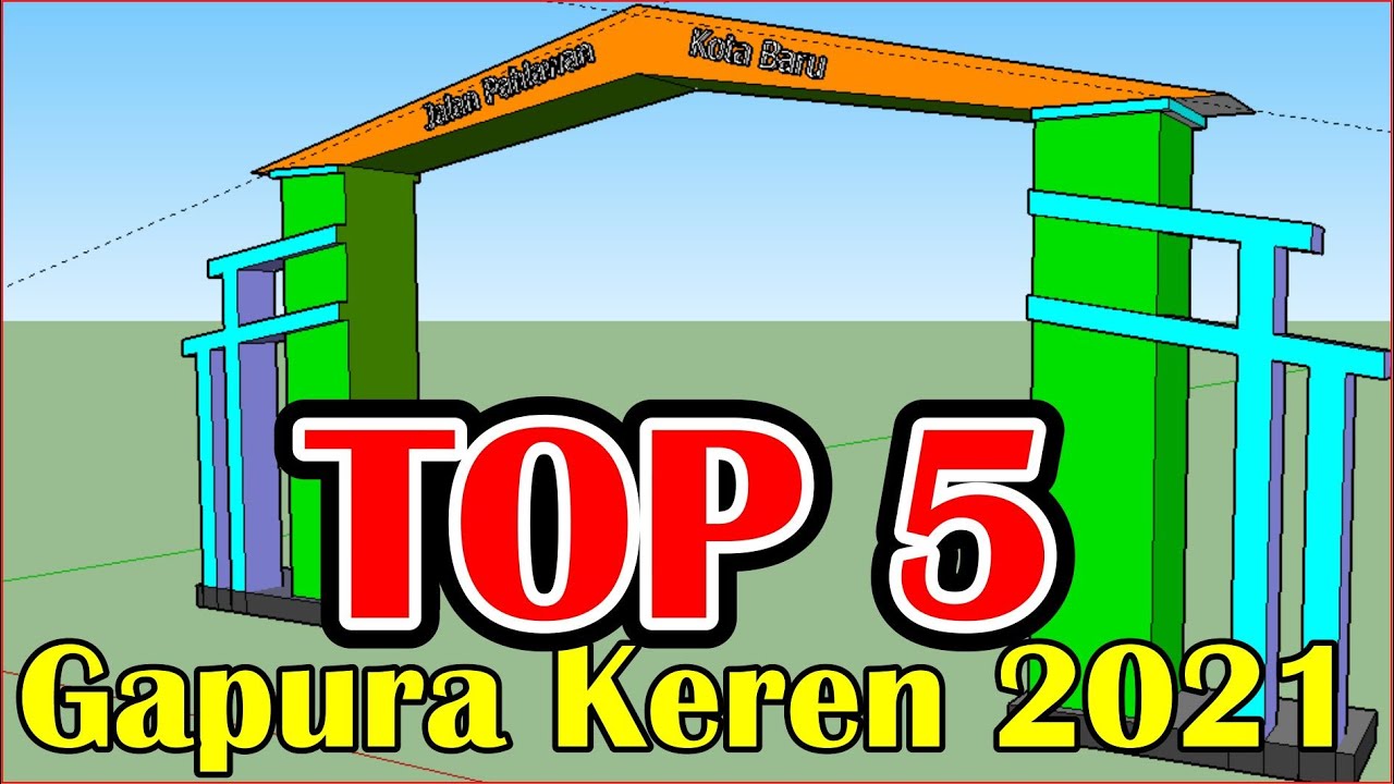 Detail Desain Gapura Minimalis Nomer 51