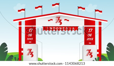 Detail Desain Gapura Selamat Datang Dari Bambu Nomer 31