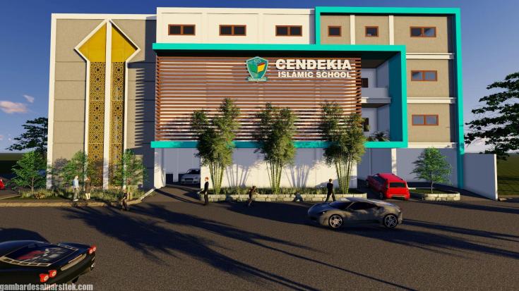 Detail Desain Gapura Selamat Datang Minimalis Nomer 45