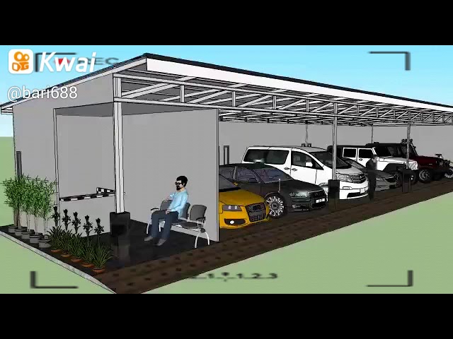 Detail Desain Garasi Mobil Unik Nomer 21