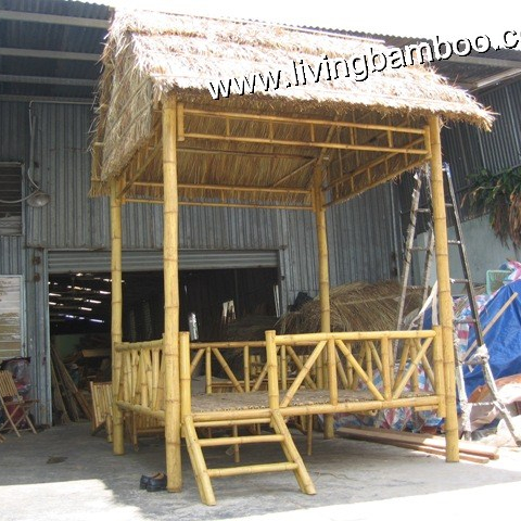 Detail Desain Gazebo Bambu Sederhana Nomer 13