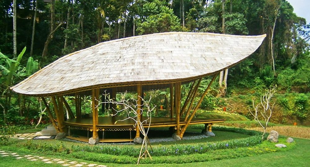 Detail Desain Gazebo Bambu Unik Nomer 10