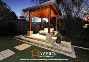 Detail Desain Gazebo Beton Nomer 14