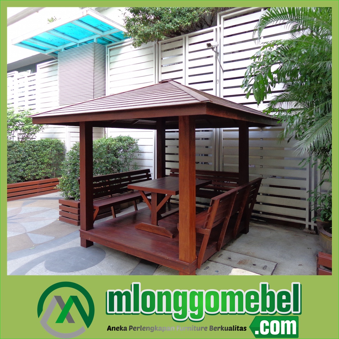 Detail Desain Gazebo Kayu Nomer 16