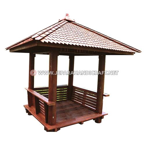 Detail Desain Gazebo Kayu Nomer 48