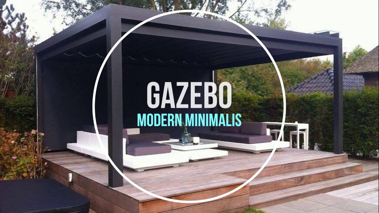 Detail Desain Gazebo Modern Nomer 4