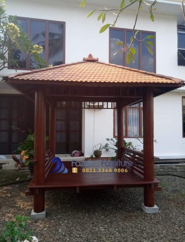 Detail Desain Gazebo Modern Minimalis Nomer 27