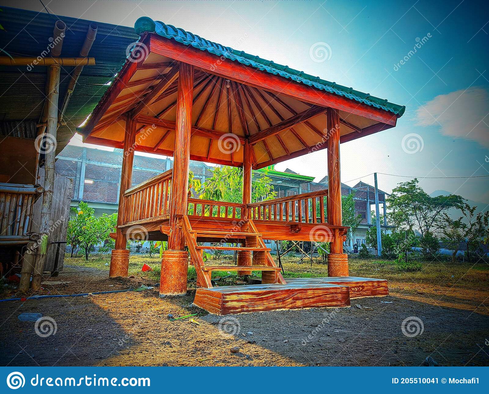 Detail Desain Gazebo Modern Minimalis Nomer 4