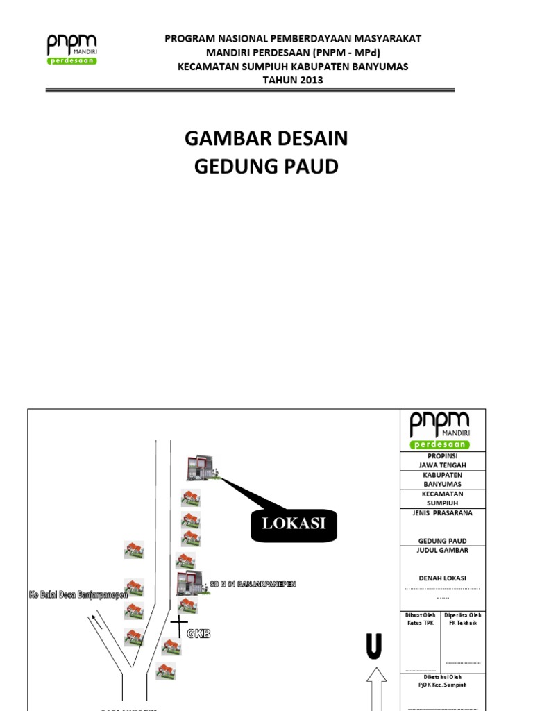 Detail Desain Gedung Paud Nomer 43