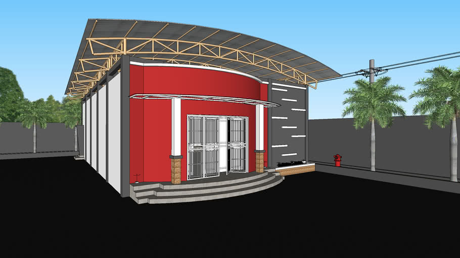 Detail Desain Gedung Pertemuan Minimalis Nomer 33