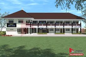 Detail Desain Gedung Sekolah 2 Lantai Nomer 10