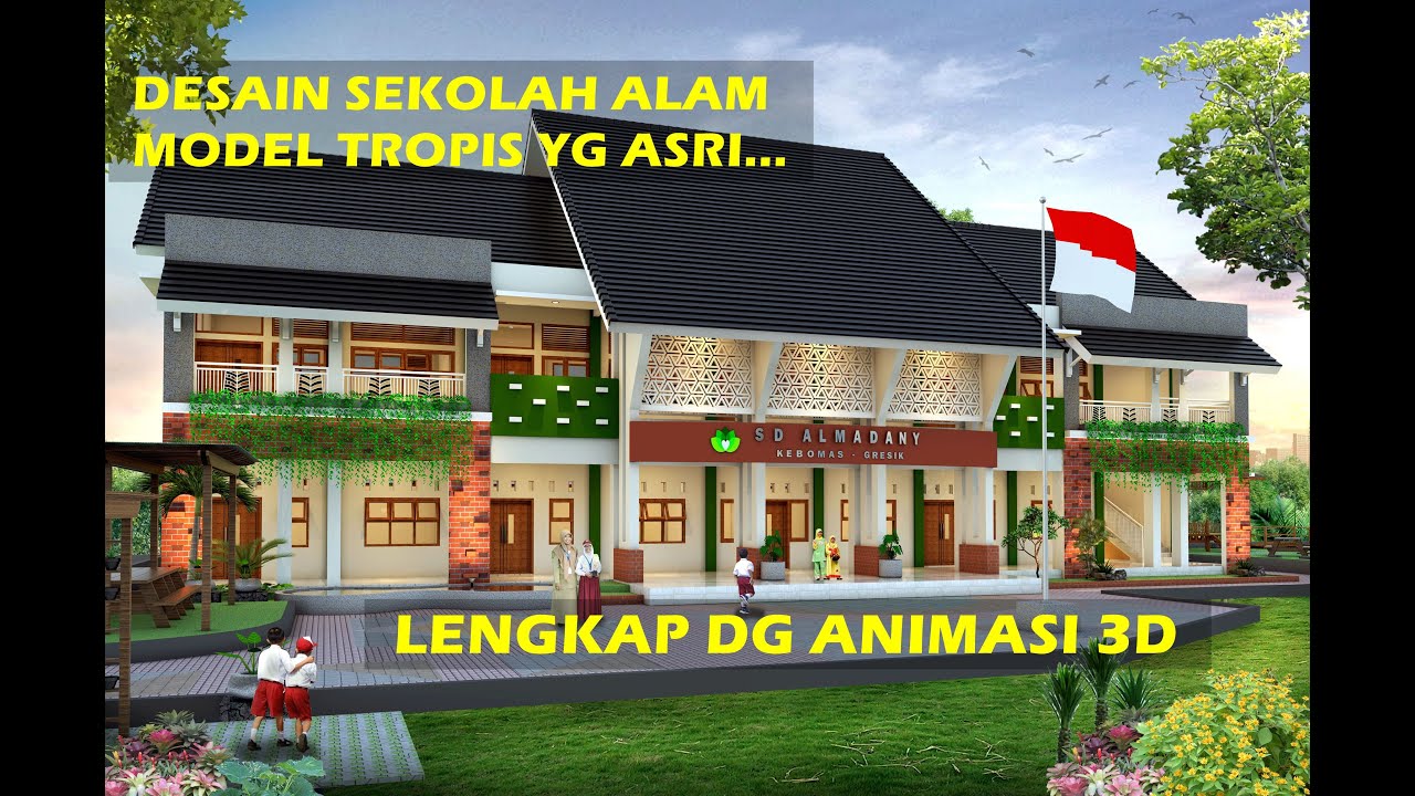 Detail Desain Gedung Sekolah Minimalis Nomer 6