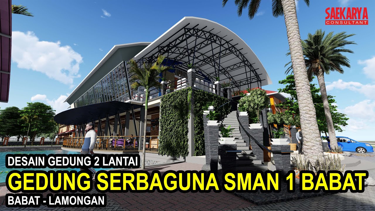 Detail Desain Gedung Serbaguna Nomer 14