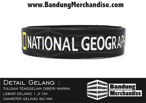 Detail Desain Gelang Karet Nomer 27