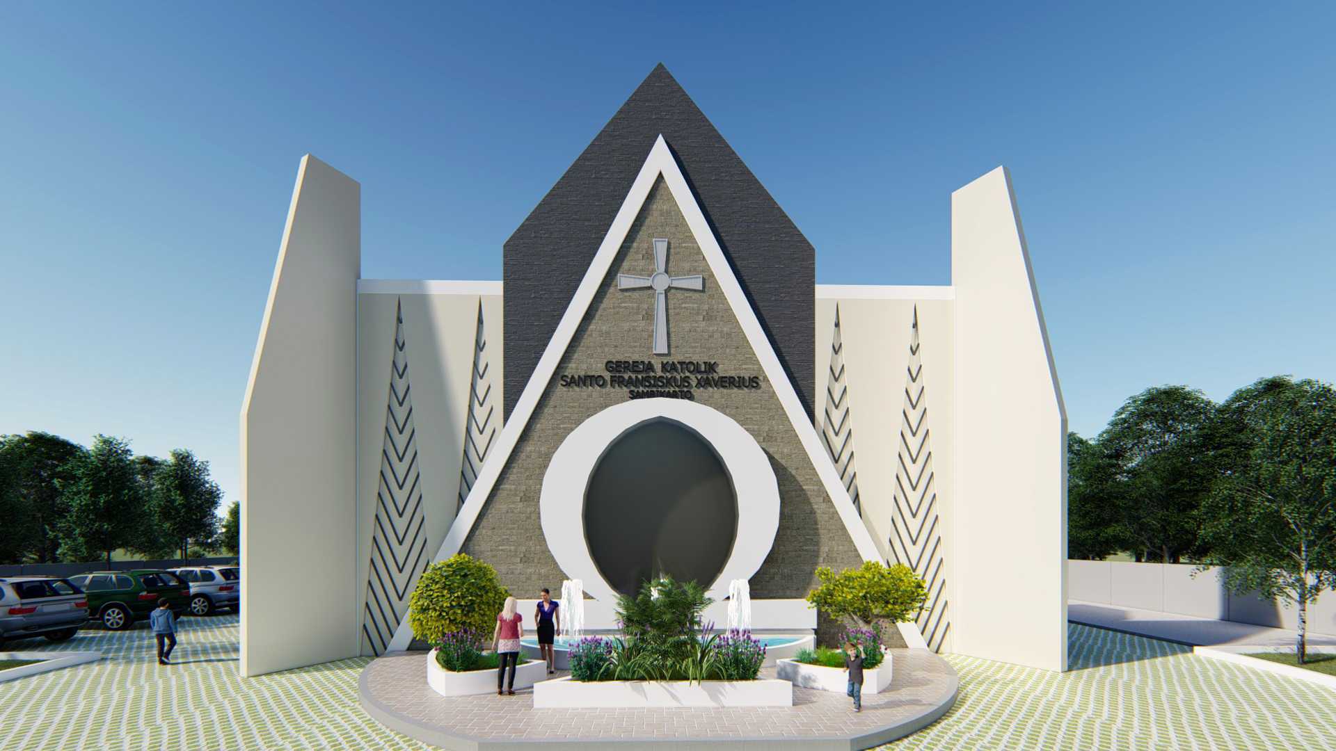 Detail Desain Gereja Katolik Nomer 4