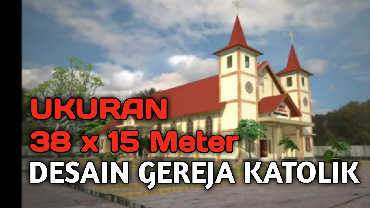 Detail Desain Gereja Katolik Nomer 41