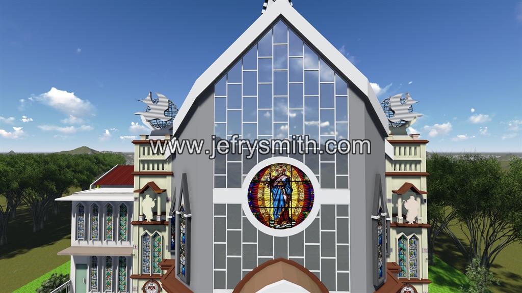 Detail Desain Gereja Minimalis Nomer 20