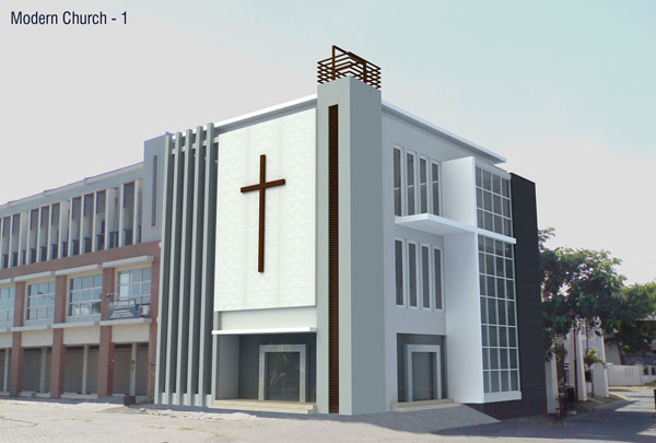 Detail Desain Gereja Minimalis Nomer 23