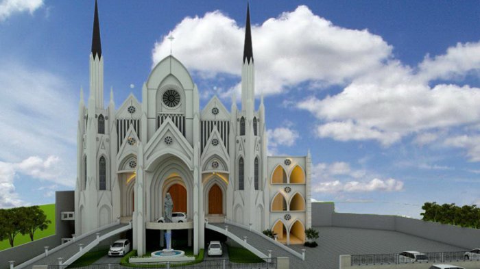 Detail Desain Gereja Modern Nomer 32