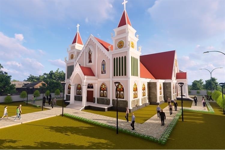 Detail Desain Gereja Modern Nomer 55