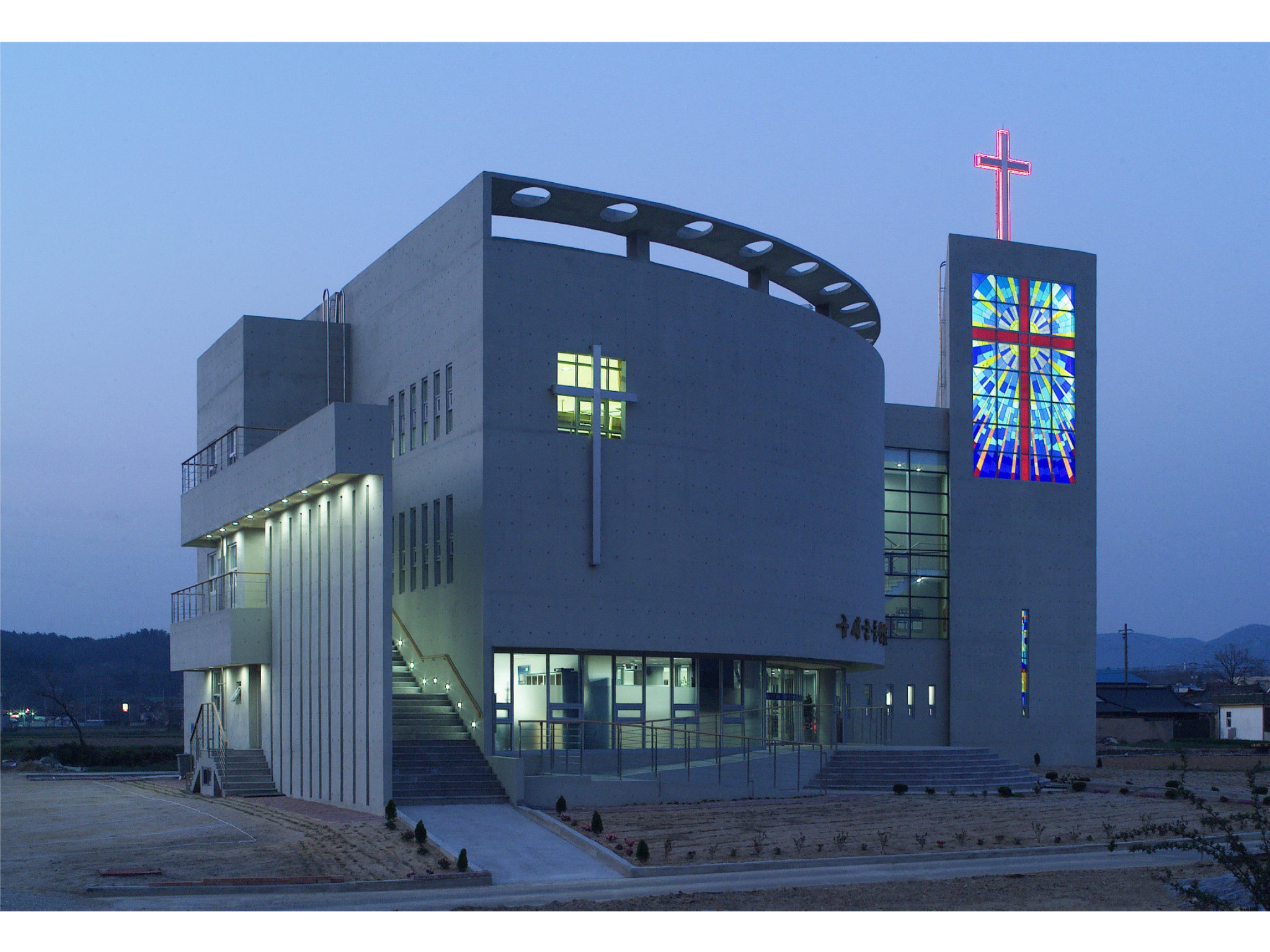 Detail Desain Gereja Modern Nomer 7