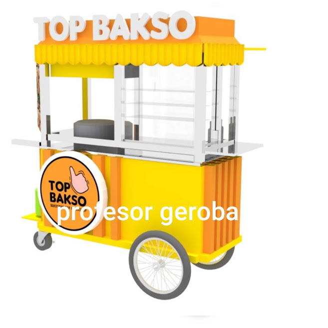 Detail Desain Gerobak Bakso Nomer 3