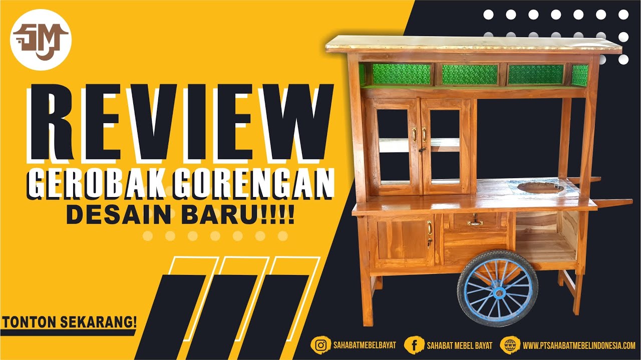 Detail Desain Gerobak Gorengan Nomer 9