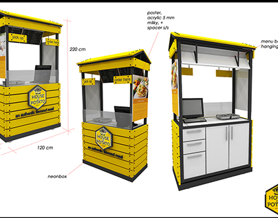 Detail Desain Gerobak Kebab Nomer 49