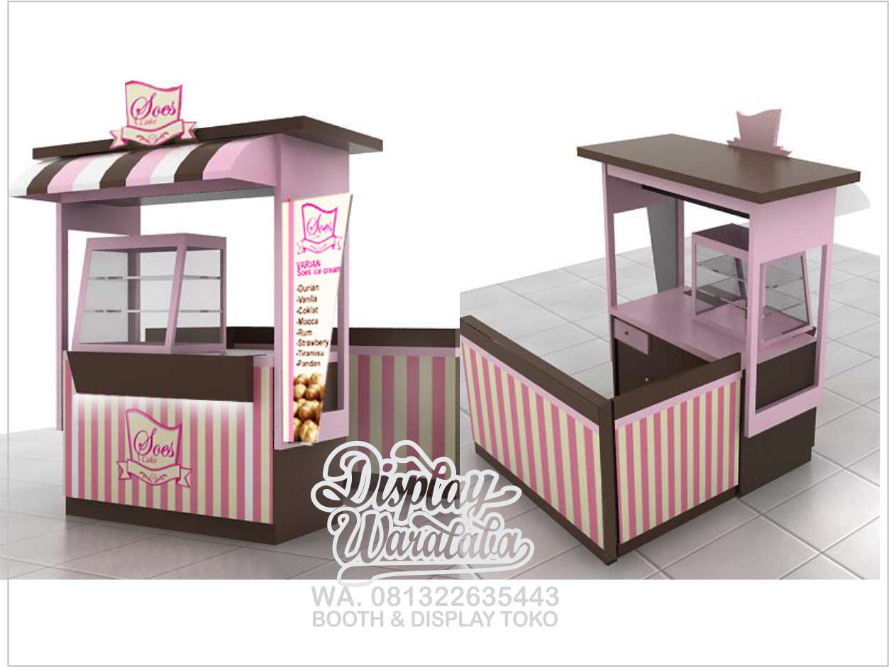 Detail Desain Gerobak Kue Nomer 8