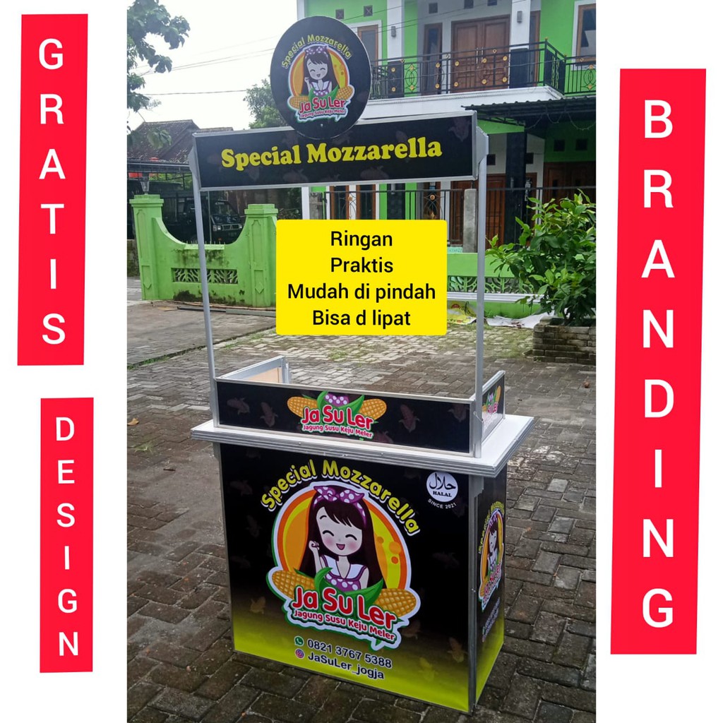 Detail Desain Gerobak Lipat Nomer 28