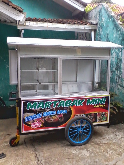 Detail Desain Gerobak Martabak Nomer 34